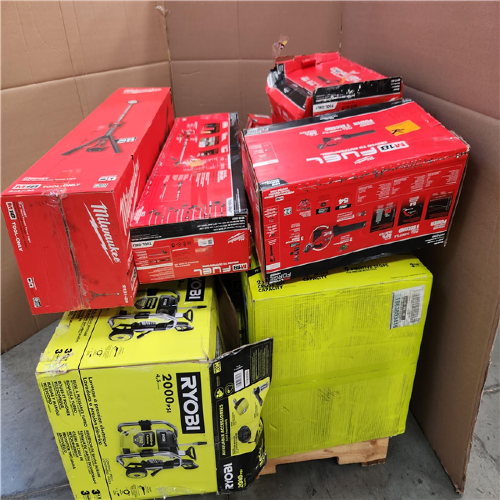 CALIFORNIA AS-IS TOOL PALLET
