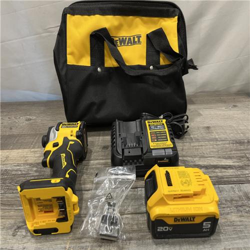 AS-IS DEWALT ATOMIC 20V MAX Lithium-Ion Cordless 1/4 in. Brushless Impact Driver Kit