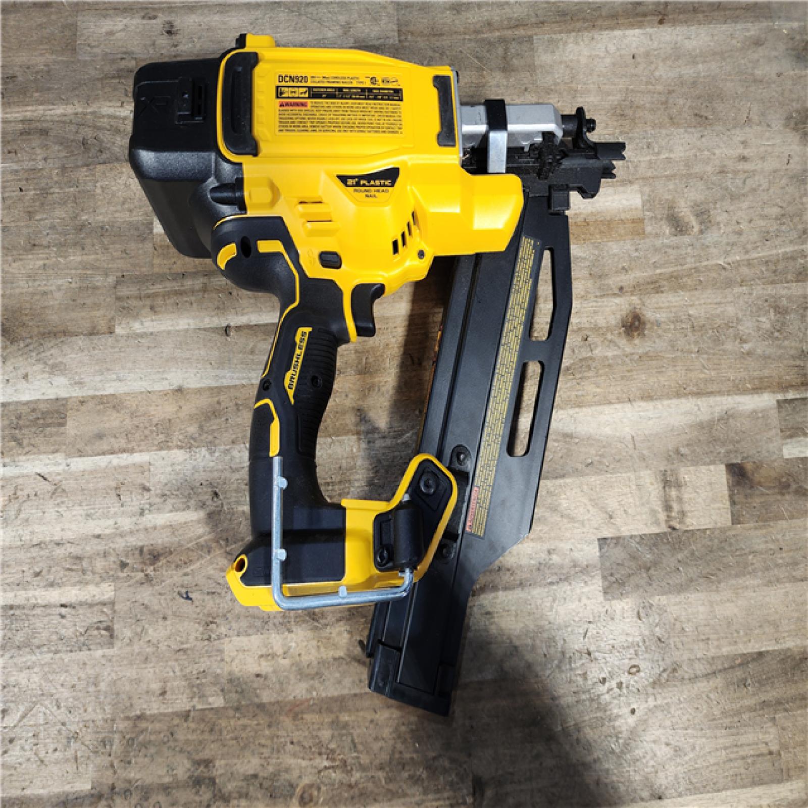HOUSTON LOCATION - AS-IS DEWALT 20-Volt 21° Cordless Framing Nailer (Tool-Only)
