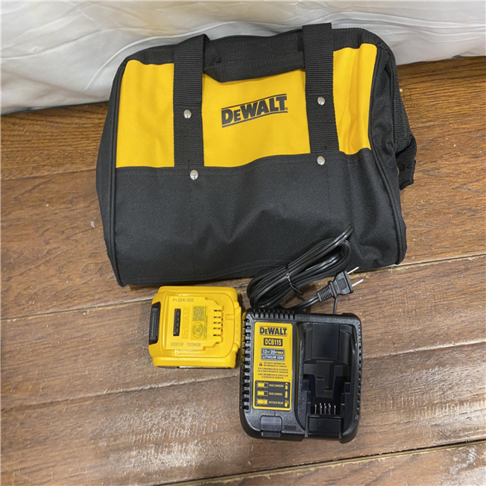 AS-IS Dewalt 20-Volt MAX XR Lithium-Ion Starter Kit