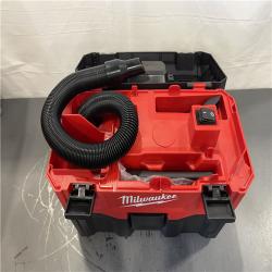 AS-IS - Milwaukee M18 18-Volt 2 Gal. Lithium-Ion Cordless Wet/Dry Vacuum
