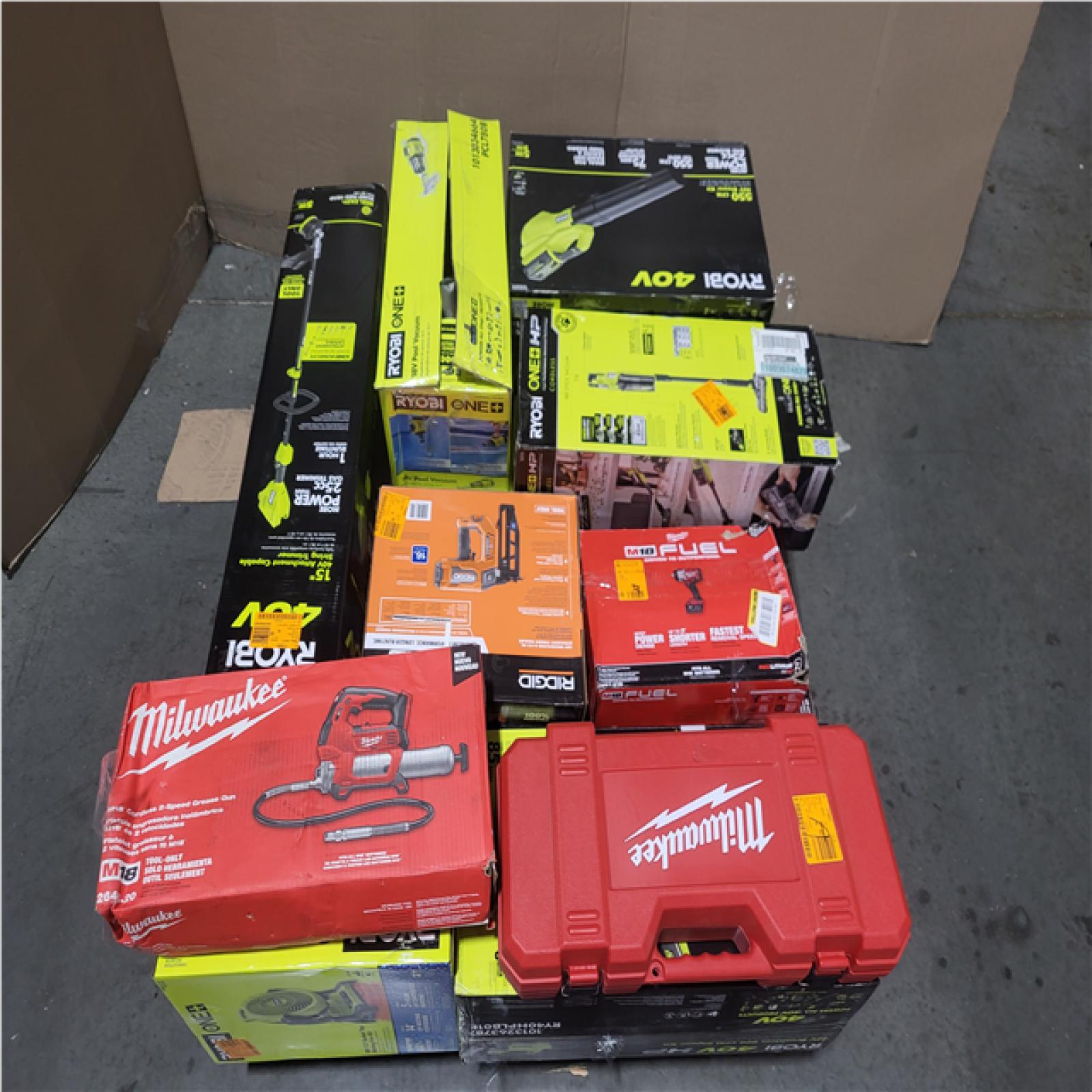 CALIFORNIA AS-IS TOOL PALLET