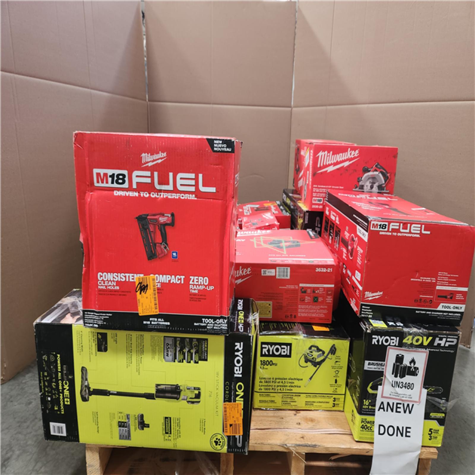 California AS-IS TOOL PALLET