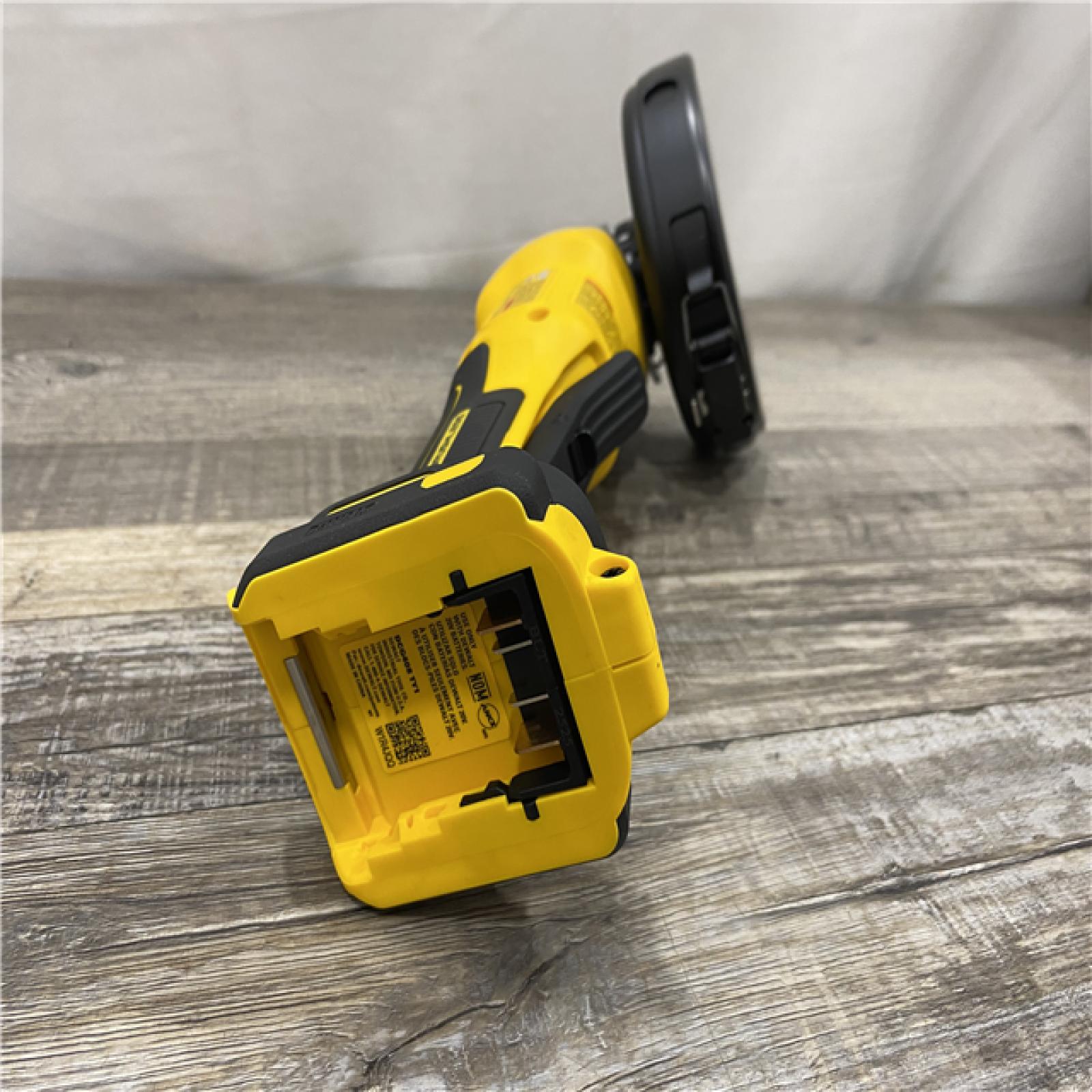 AS-IS DEWALT 20V MAX Cordless Brushless 4-1/2 in. Angle Grinder with Paddle Switch (Tool Only)