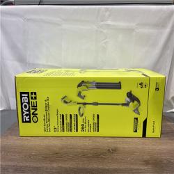 NEW! RYOBI ONE+ 18V Cordless Battery String Trimmer/Edger and Jet Fan Blower Combo Kit with 4.0 Ah Battery and Charger