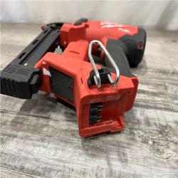 AS-IS Milwaukee FUEL 18-Volt Lithium-Ion Brushless Cordless 18-Gauge 1/4 in. Narrow Crown Stapler (Tool-Only)