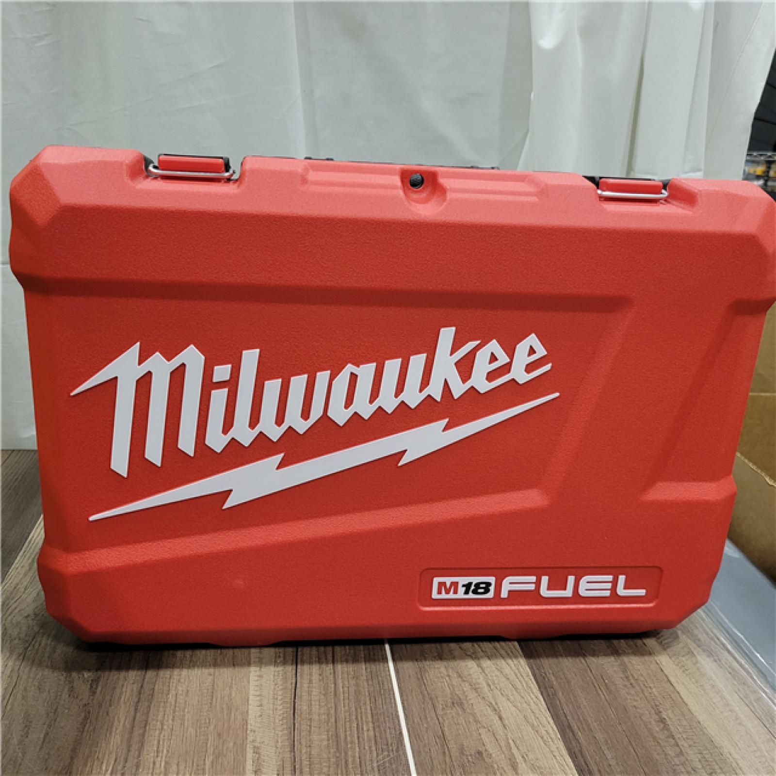 NEW! Milwaukee M18 FUEL 18V Lithium-Ion Brushless Cordless Hammer Drill and Impact Driver Combo Kit (2-Tool) with 2 Batteries