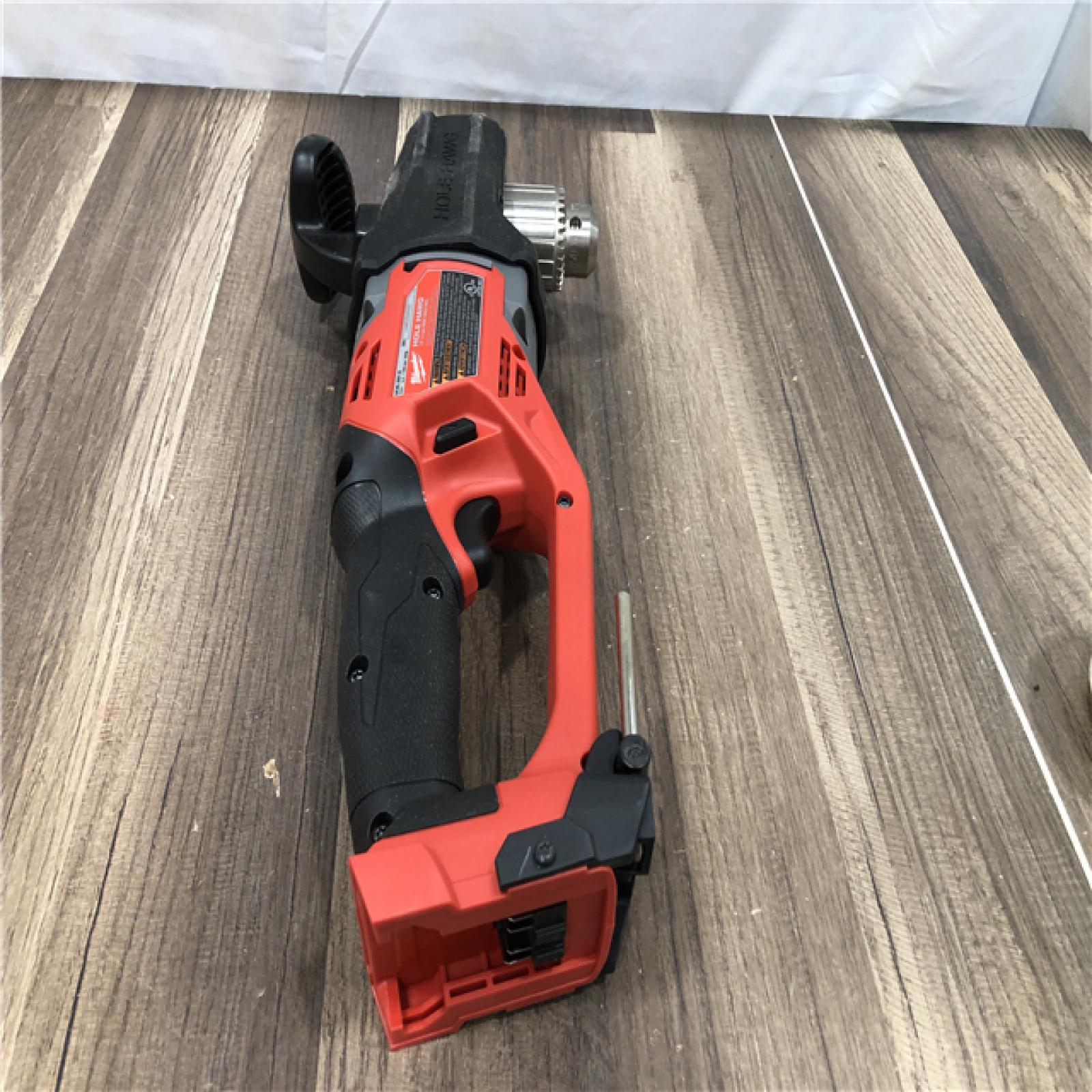 AS-IS Milwaukee FUEL GEN II 18V Lithium-Ion Brushless Cordless 1/2 in. Hole Hawg Right Angle Drill (Tool-Only)