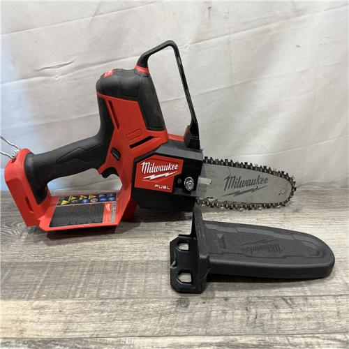 AS-IS Milwaukee FUEL 18V Lithium-Ion Brushless Cordless 8 in. HATCHET Pruning Saw (Tool-Only)