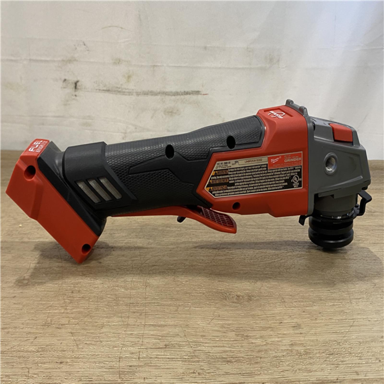 AS-IS Milwaukee 11 Amp Corded 4-1/2 in. Small Angle Grinder with Lock-On Paddle Switch