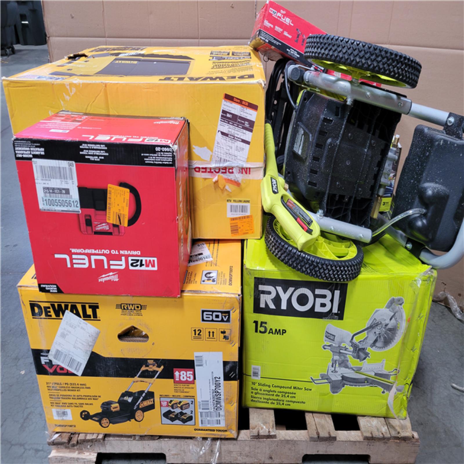 CALIFORNIA AS-IS TOOL PALLET