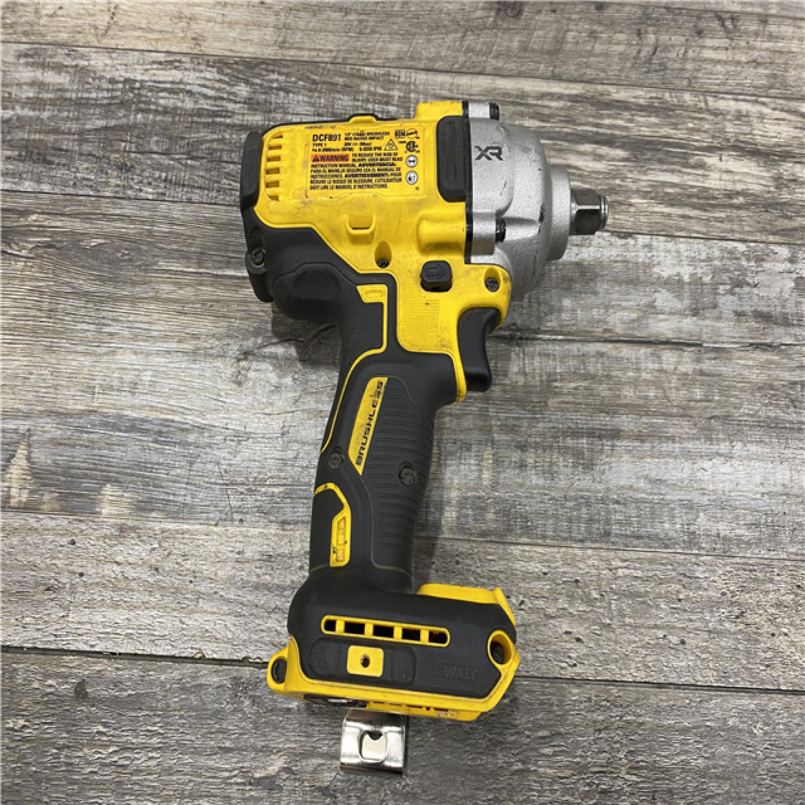 AS-IS DEWALT 20V MAX XR Cordless 1/2 in. Impact Wrench (Tool Only)