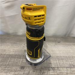 AS-IS DEWALT 20V MAX XR Cordless Brushless Fixed Base Compact Router (Tool Only)