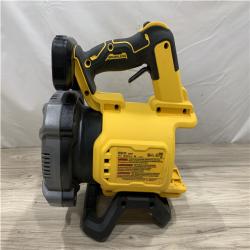 AS-IS DEWALT 20V MAX 125 MPH 450 CFM Brushless Cordless Handheld Leaf Blower with Concentrator Nozzle (Tool Only)