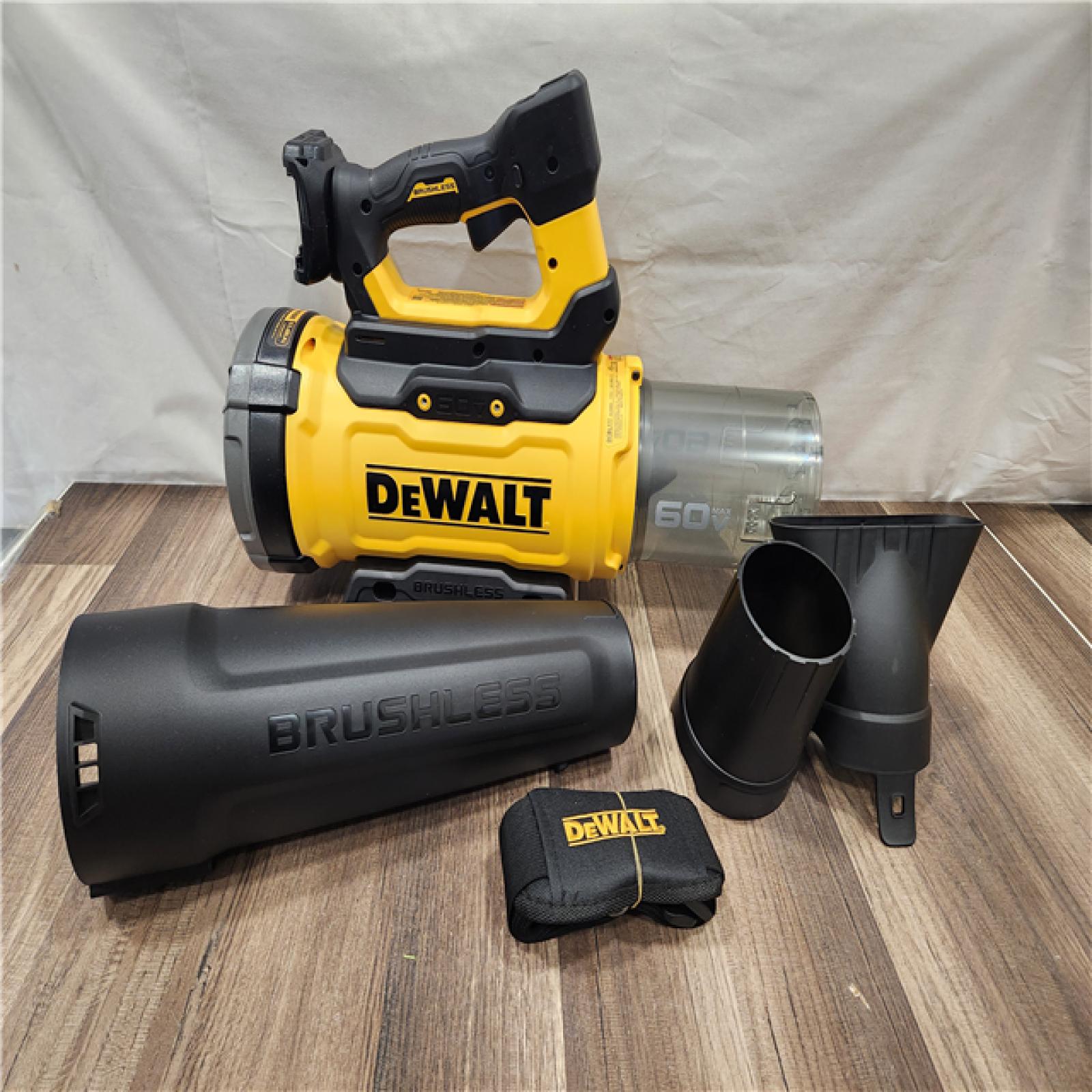 AS-IS- DEWALT FLEXVOLT 60V MAX 160 MPH 760 CFM Brushless Cordless Axial Blower (TOOLONLY)