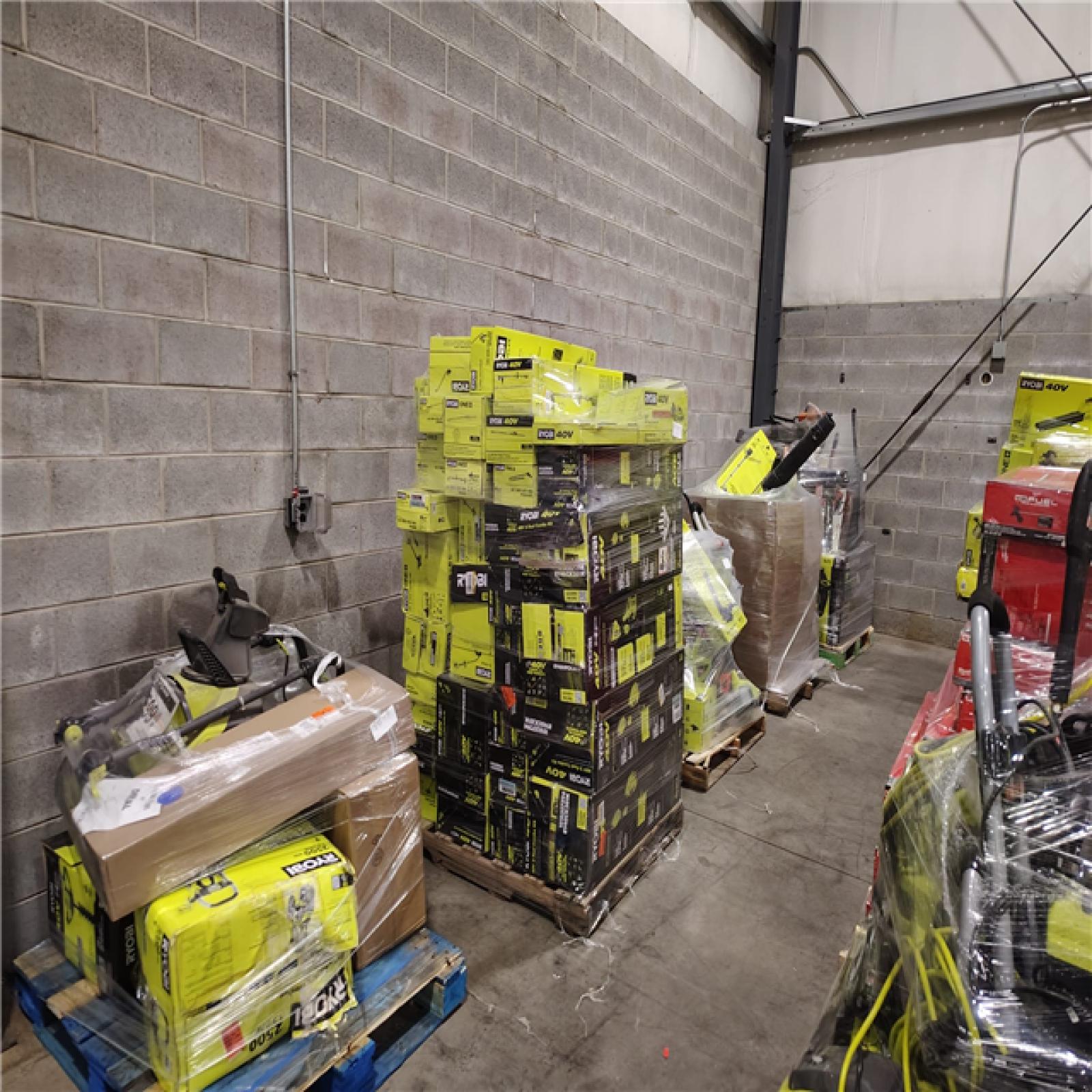 Pittston Location As-Is Power Tools Partial Truckload (9 Pallets) 1845-B