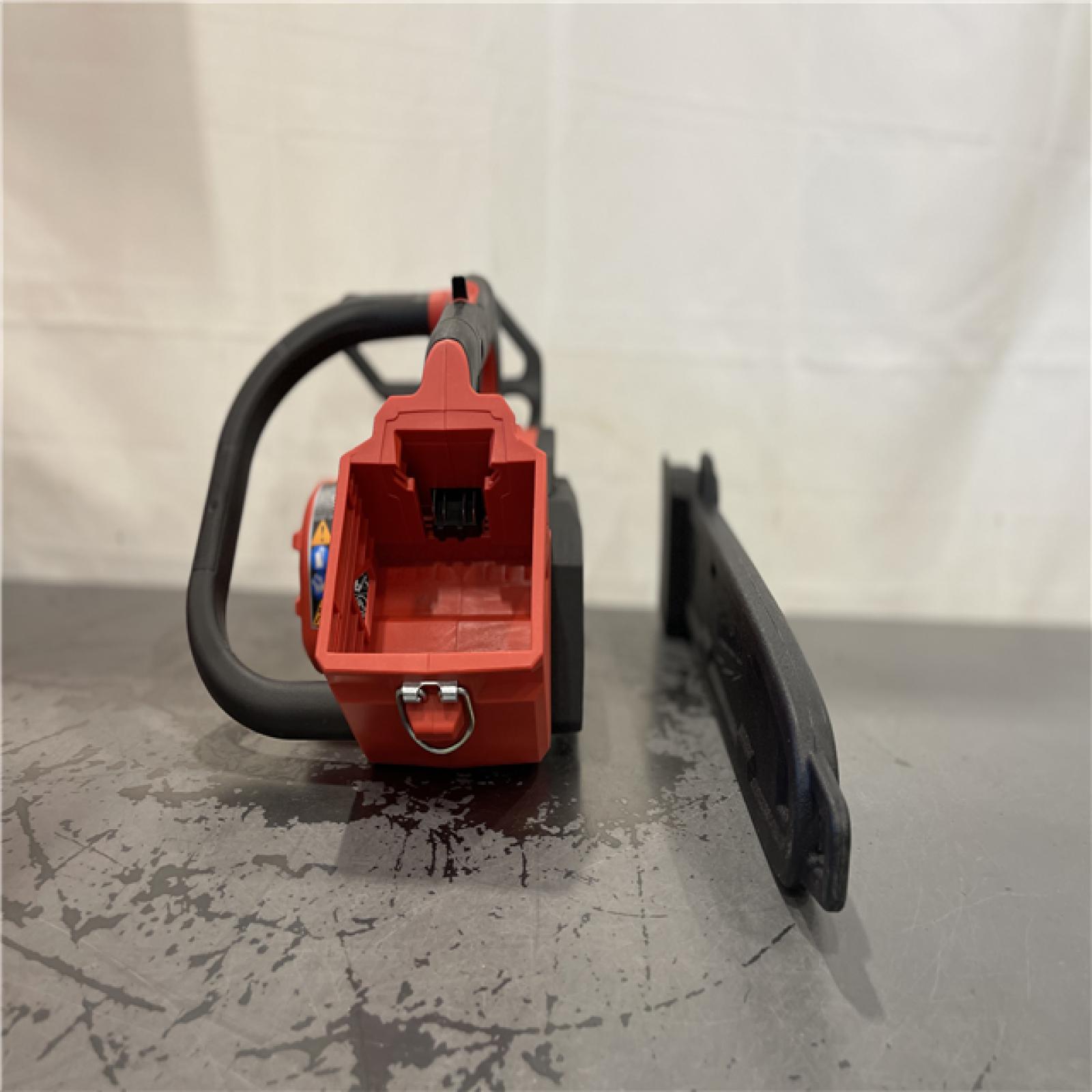 AS-IS- Milwaukee Tool M18 FUEL 14  Top Handle 18-Volt Lithium-Ion Brushless Electric Cordless Chainsaw (Tool-Only)