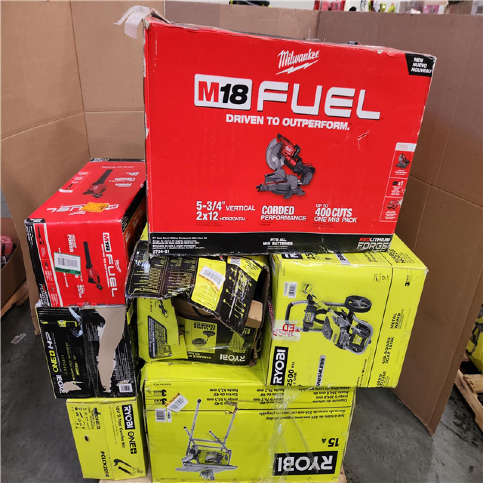 CALIFORNIA AS-IS TOOL PALLET