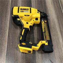 AS-IS DEWALT 20V MAX XR Lithium-Ion Electric Cordless 18-Gauge Brad Nailer (Tool Only)