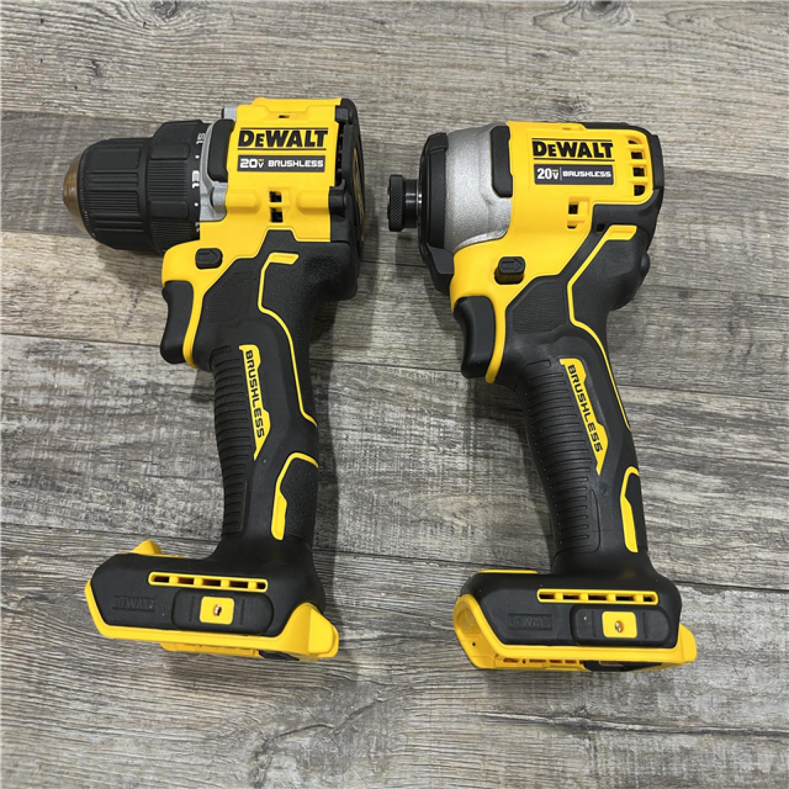 AS-IS DEWALT ATOMIC 20-Volt MAX Lithium-Ion Cordless Combo Kit