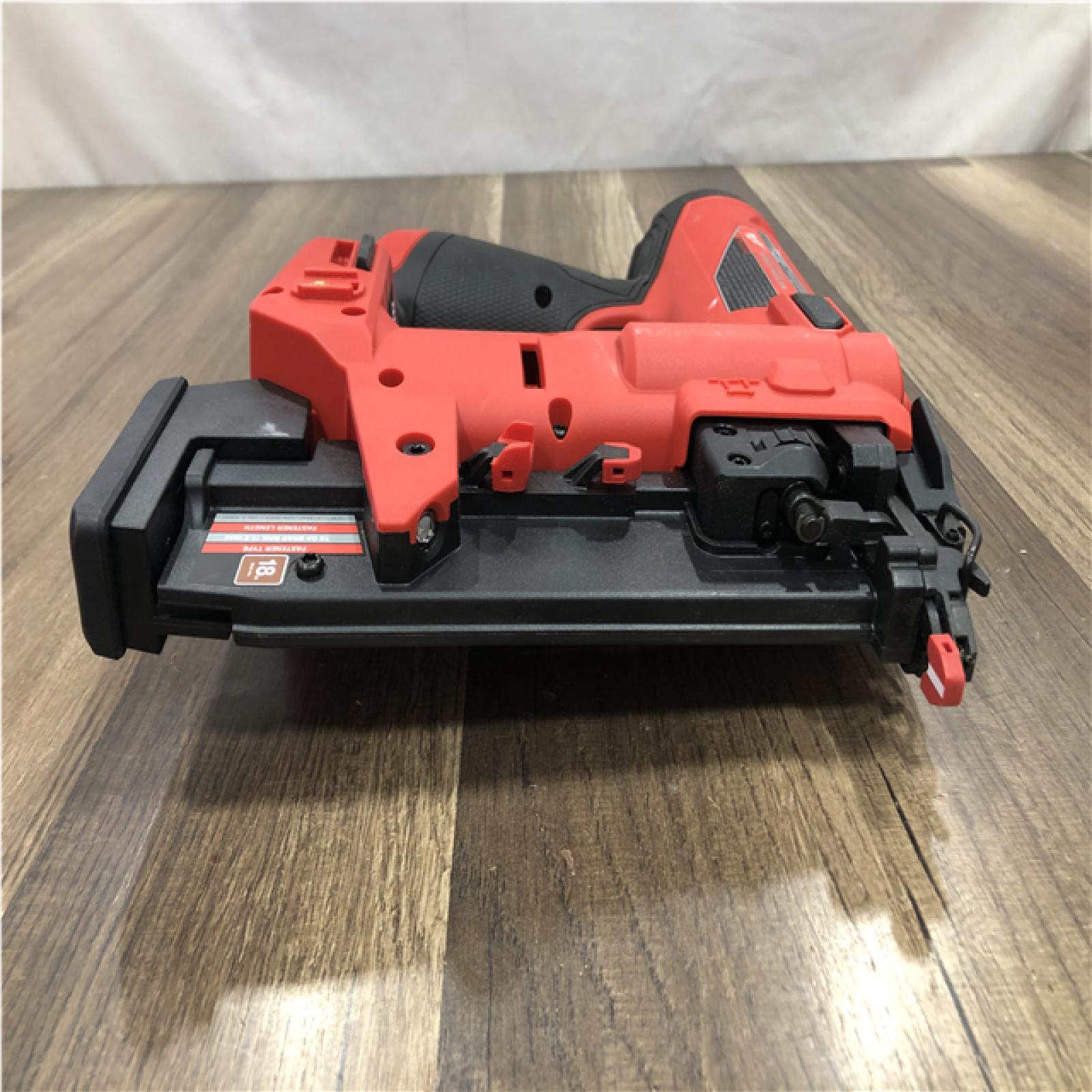 AS-IS Milwaukee FUEL 12-Volt Lithium-Ion Brushless Cordless 18-Gauge 1-1/2 in. Compact Brad Nailer (Tool Only)