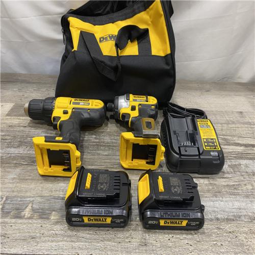 AS-IS DEWALT 20V MAX Cordless Drill/Impact 2 Tool Combo Kit