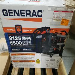 CALIFORNIA AS-IS GENERAC PORTABLE GENERATOR