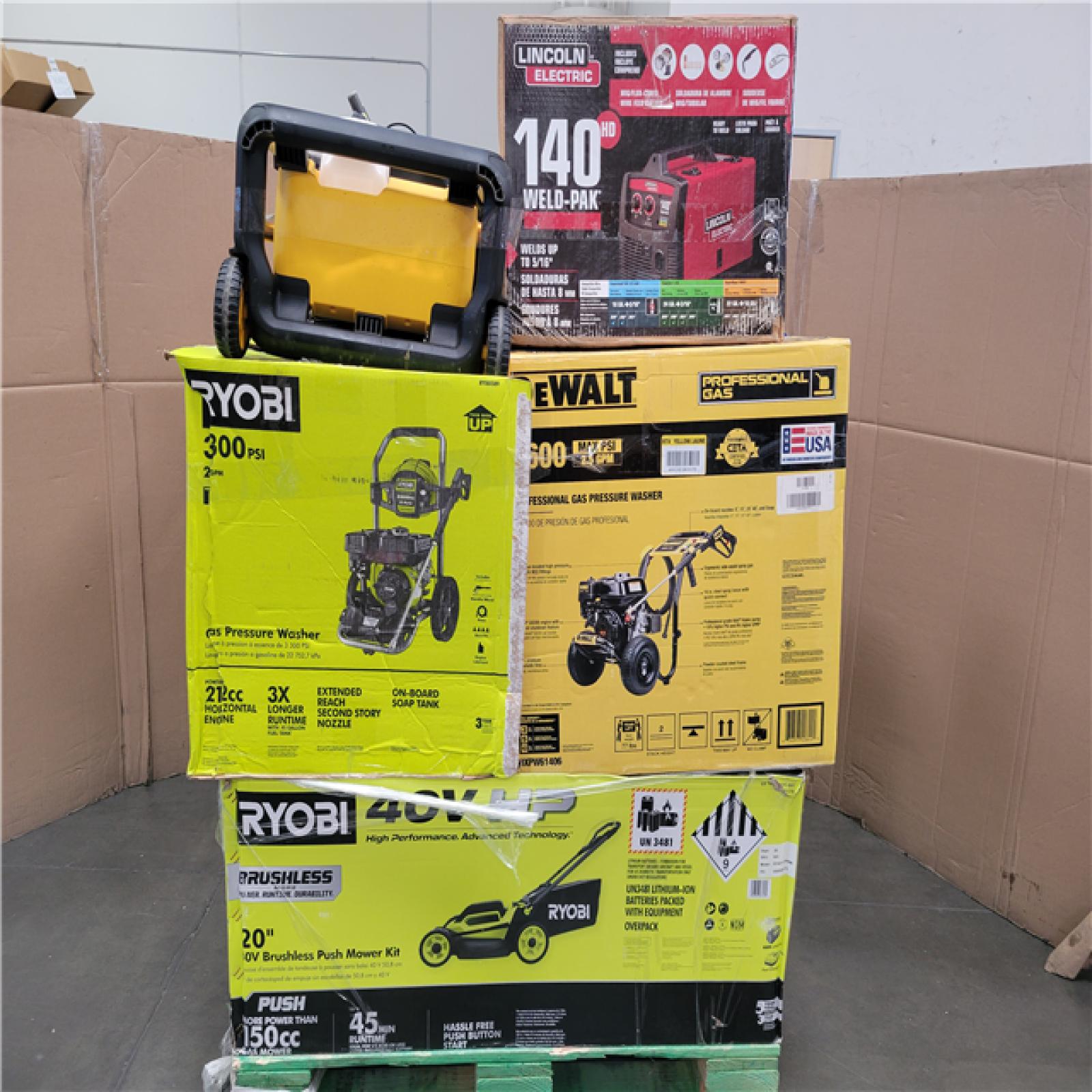 CALIFORNIA AS-IS OUTDOOR POWER EQUIPMENT
