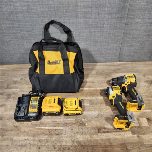 HOUSTON LOCATION - AS-IS DEWALT 2 TOOL COMBO KIT W/ (2) BATTERY & CHARGER