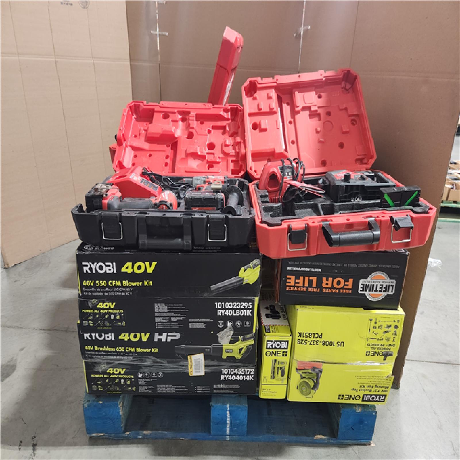 CALIFORNIA AS-IS TOOL PALLET