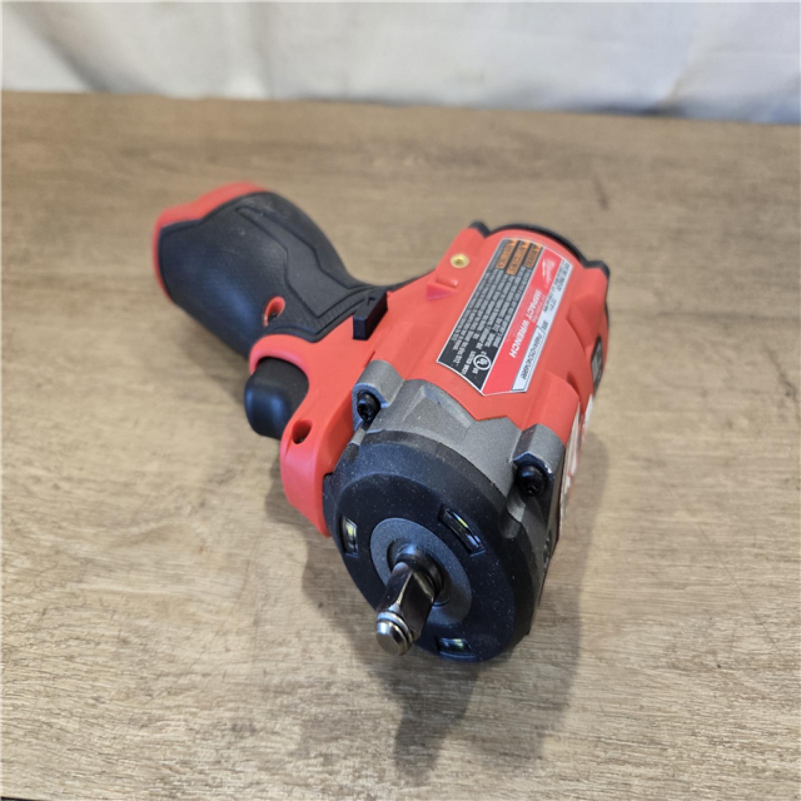 AS-IS M12 FUEL 12V Cordless Stubby 3/8 in. Impact Wrench (Tool-Only)