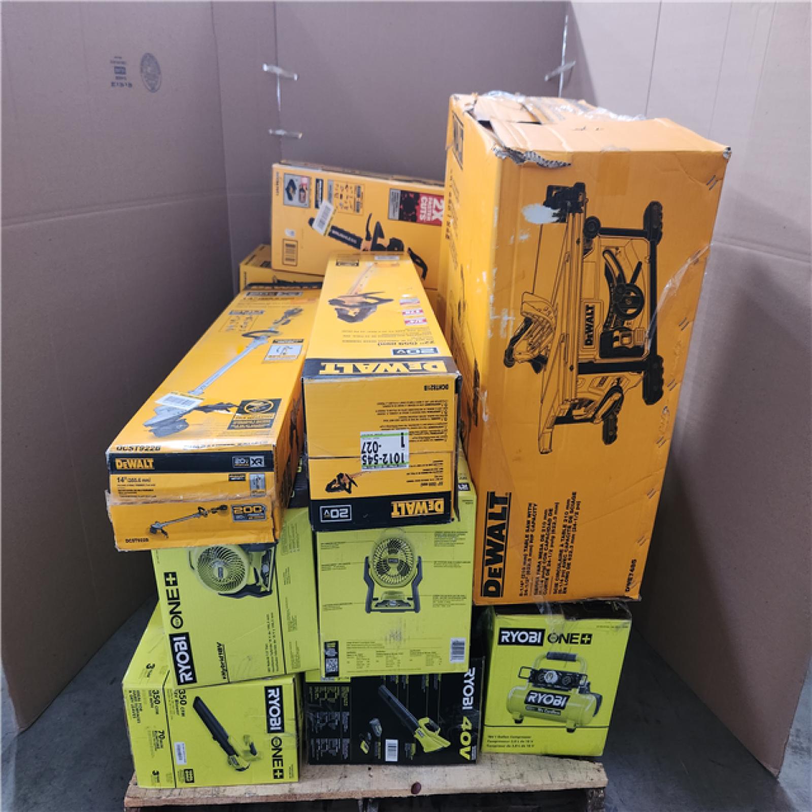 CALIFORNIA AS-IS TOOL PALLET