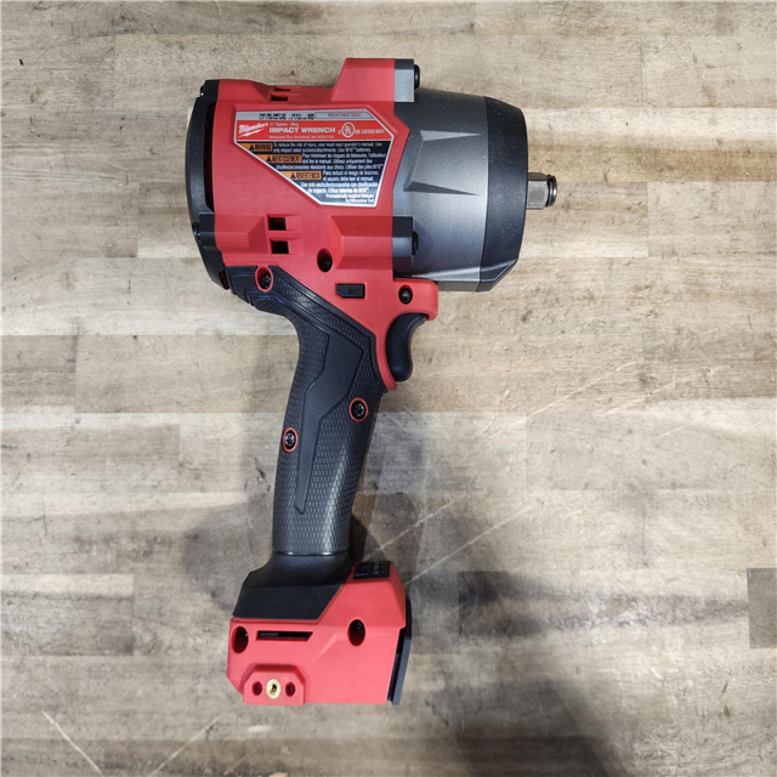 HOUSTON LOCATION - AS-IS Milwaukee M18 FUEL 18V Lithium-Ion Brushless Cordless 1/2 in. Impact Wrench with Friction Ring (Tool-Only)