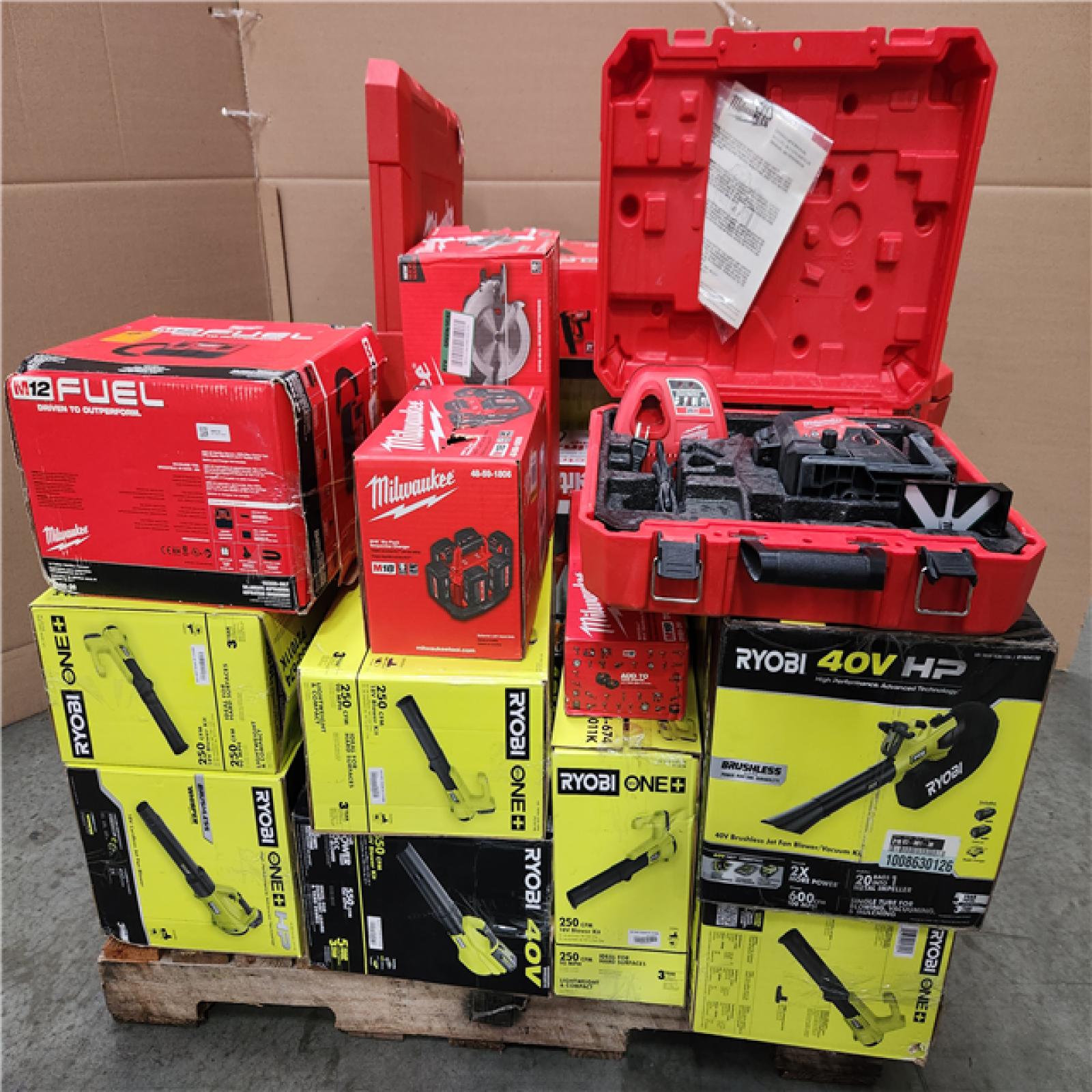 CALIFORNIA AS-IS TOOL PALLET