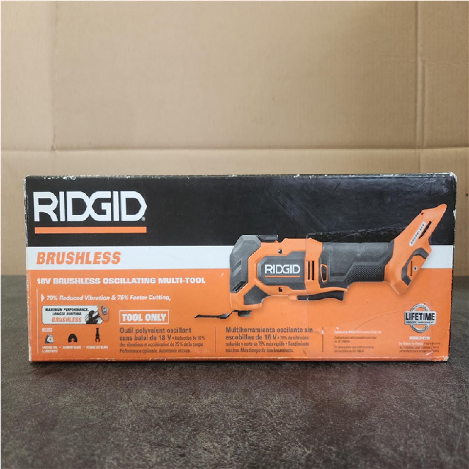 Phoenix NEW RIDGID 18V Brushless Cordless Multi-Tool (Tool Only)