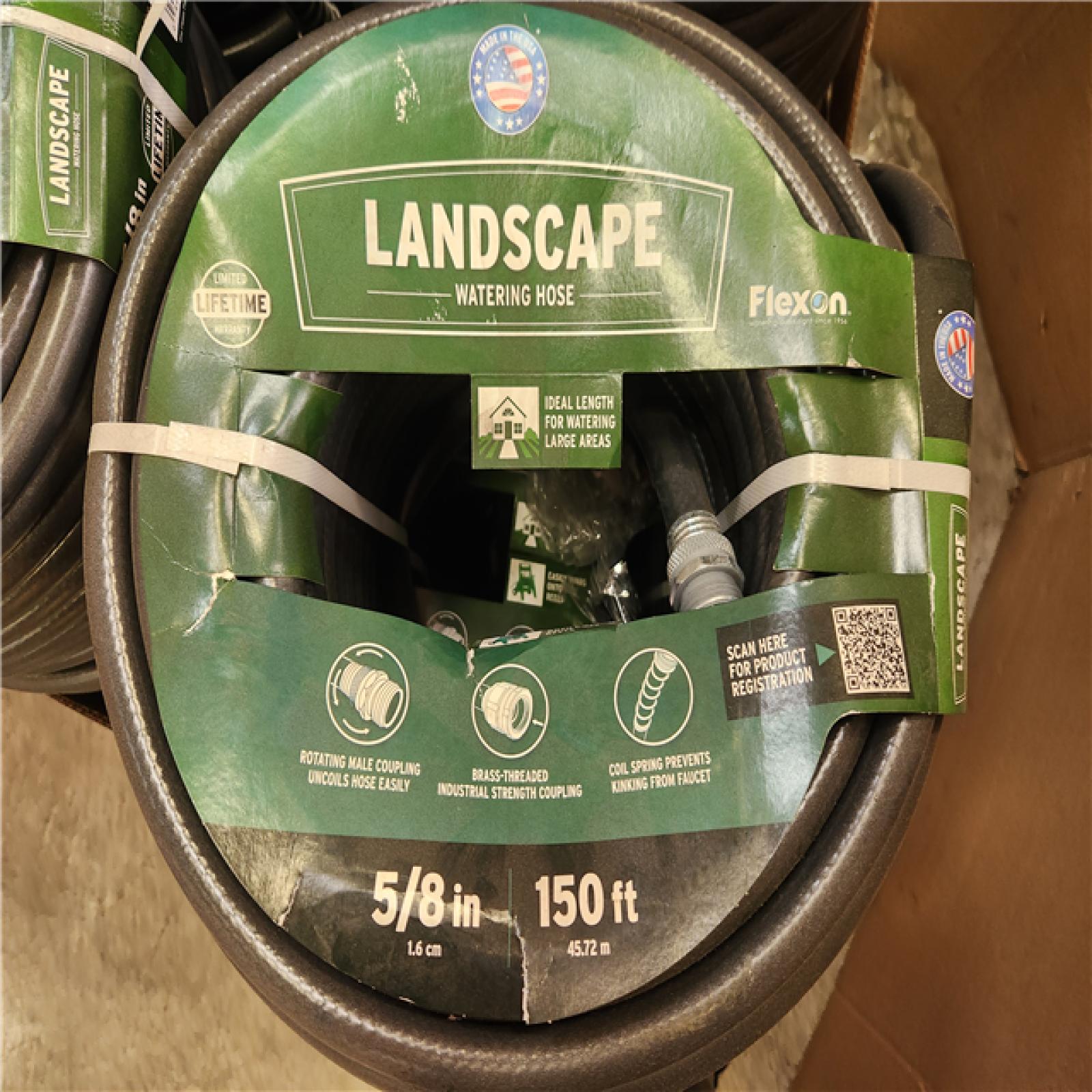 Phoenix NEW Flexon 5/8 in. Dia x 150 ft. Supreme Duty Water Hose Pallet (18-Hoses)