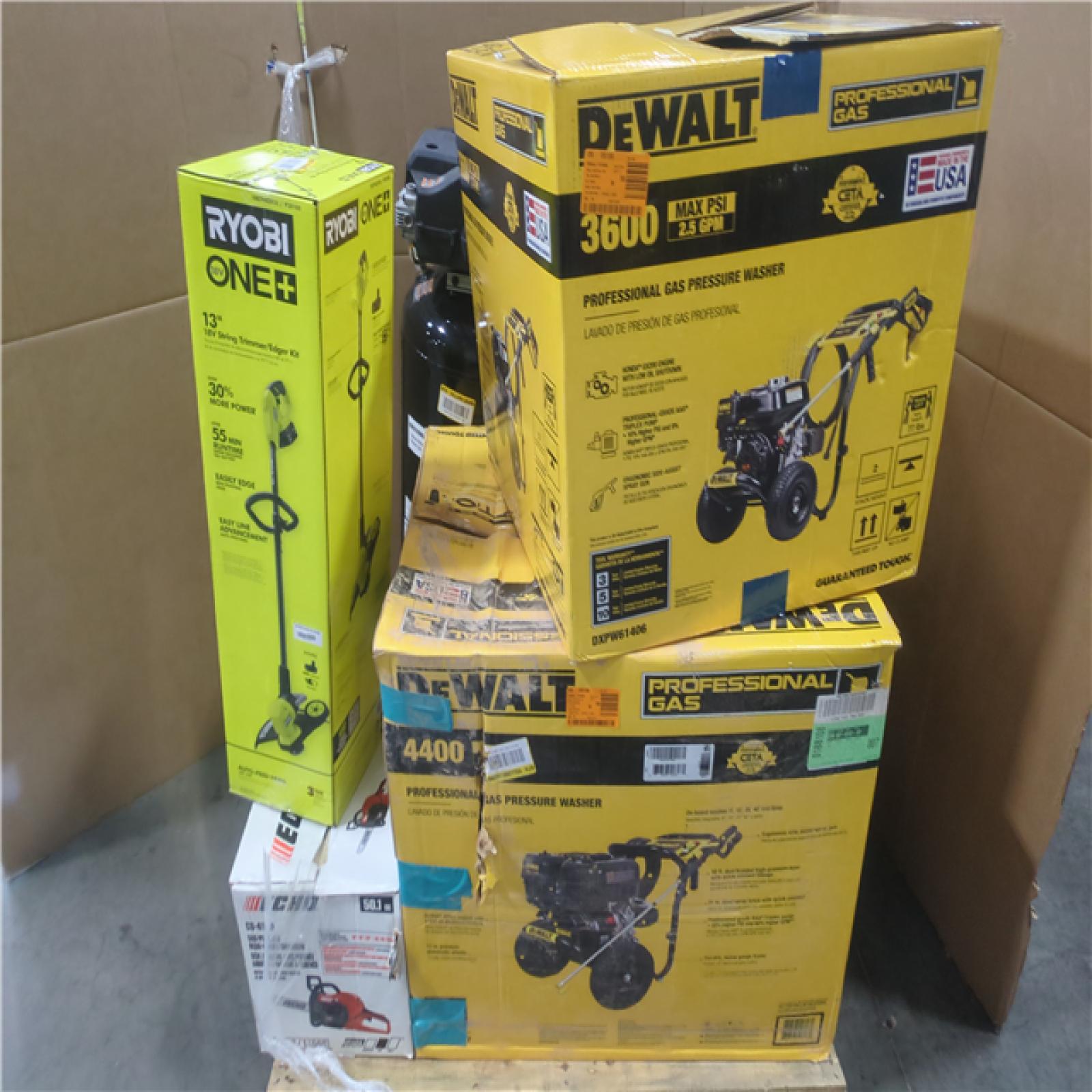 CALIFORNIA AS-IS OUTDOOR POWER EQUIPMENT