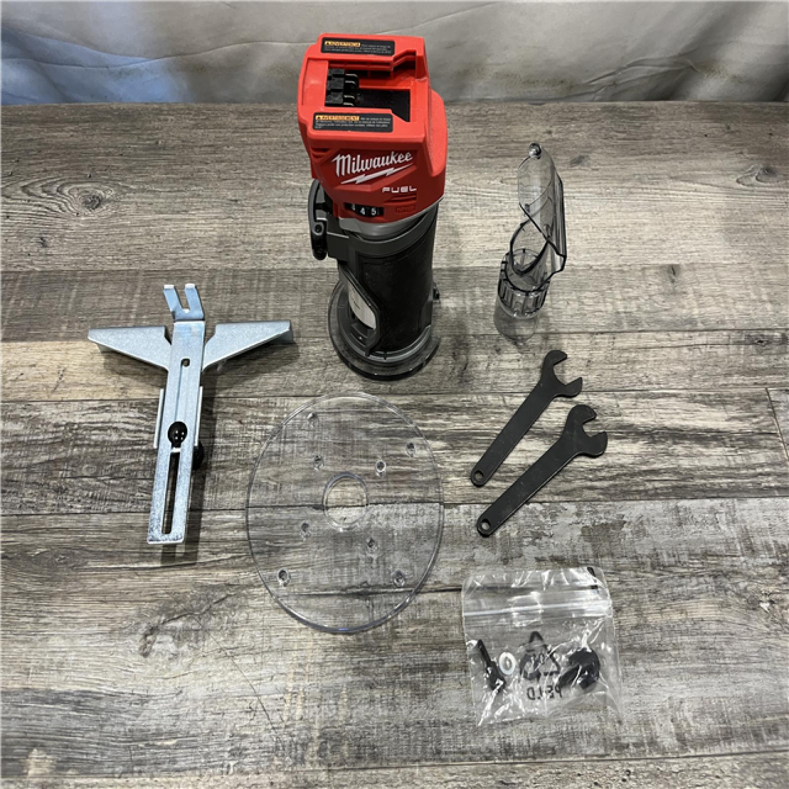 AS-IS Milwaukee FUEL 18V Lithium-Ion Brushless Cordless Compact Router (Tool-Only)