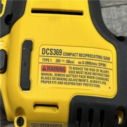 AS-IS DEWALT ATOMIC 20V MAX Cordless Brushless Compact Reciprocating Saw (Tool Only)