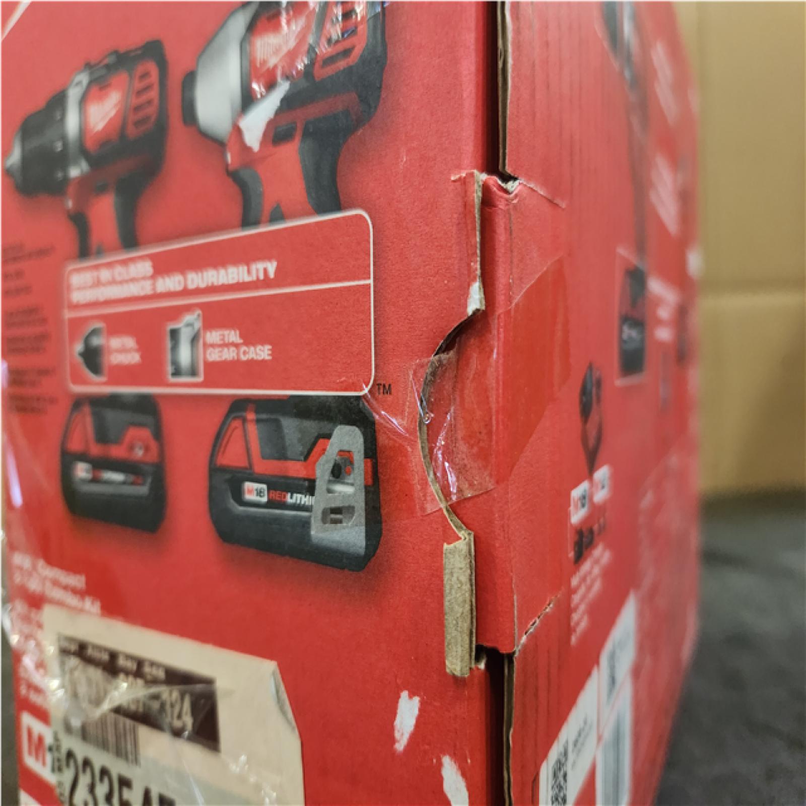 Phoenix NEW Milwaukee M18 18V Lithium-Ion Cordless Drill Driver/Impact Driver Combo Kit (2-Tool) W/ Two 1.5Ah Batteries, Charger Tool Bag (SEALED)