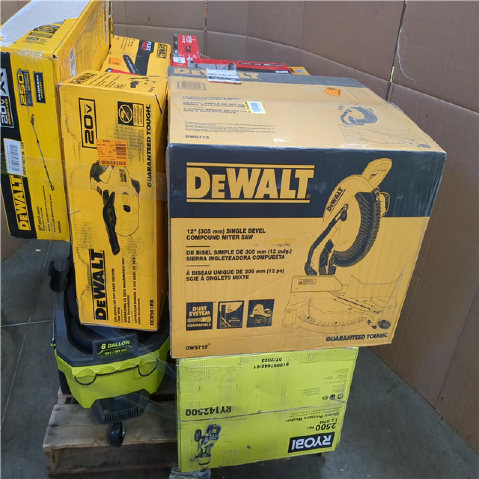 CALIFORNIA AS-IS TOOL PALLET