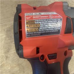 AS-IS Milwaukee FUEL GEN-3 18V Lithium-Ion Brushless Cordless 3/8 in. Compact Impact Wrench with Friction Ring (Tool-Only)