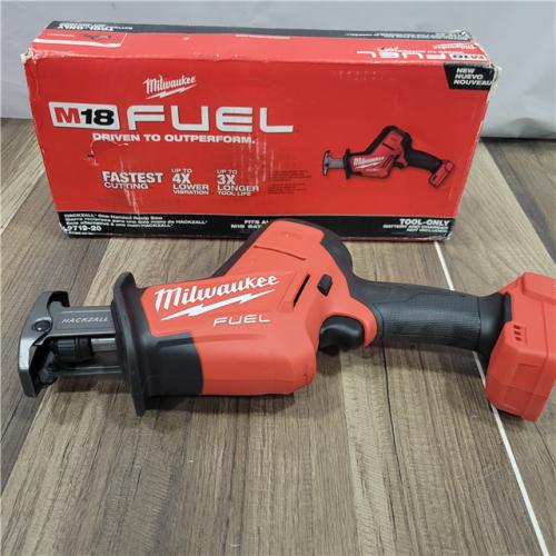 AS-IS MILWAUKEE  M18 FUEL 18V Lithium-Ion Brushless Cordless HACKZALL Reciprocating Saw (Tool-Only)