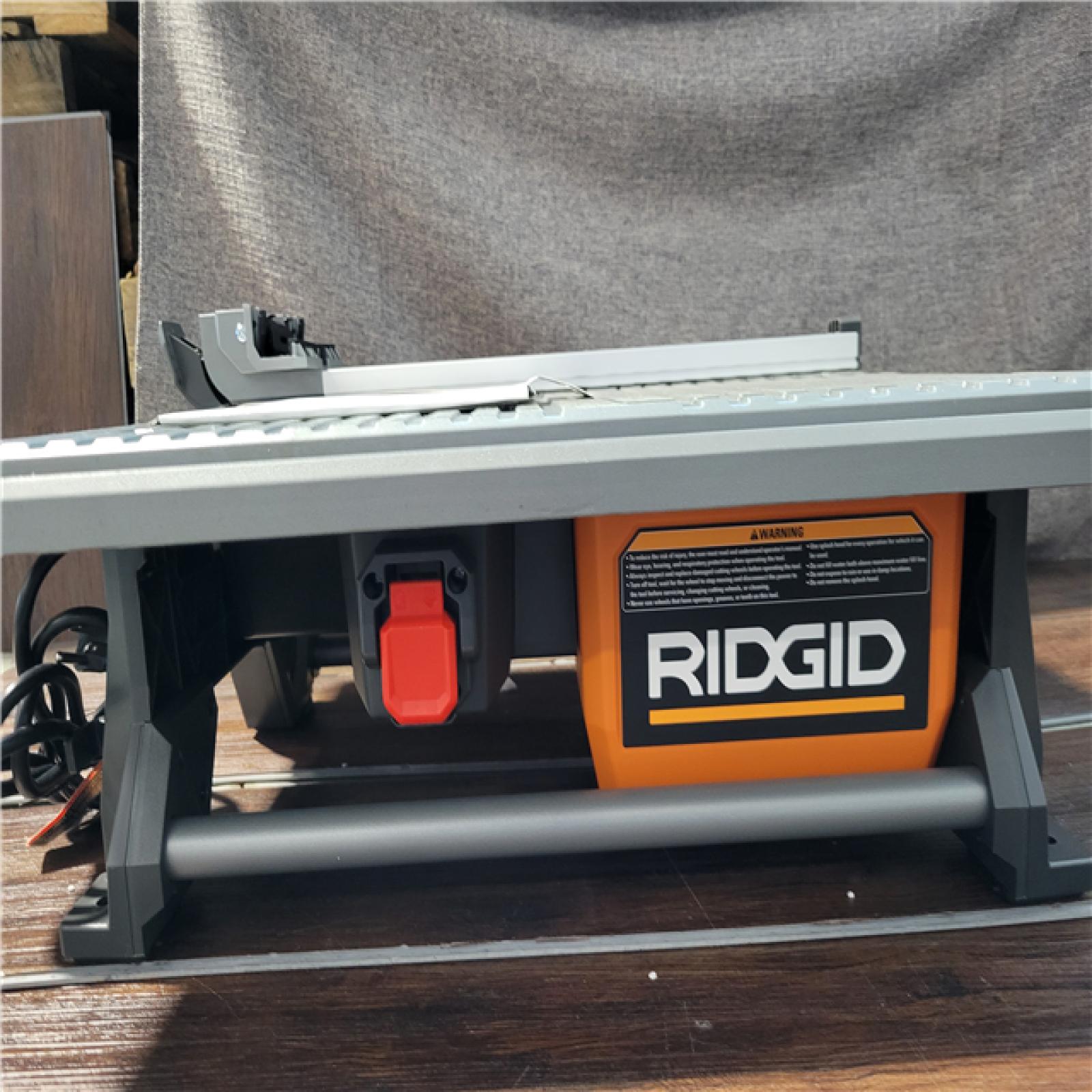 CALIFORNIA NEW RIDGID 7IN. TABLE TOP WET TILE SAW