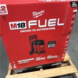 California NEW Milwaukee 12 Gallon Dual-Battery Wet/Dry Vacuum Kit, includes (2) Batteries & Charger