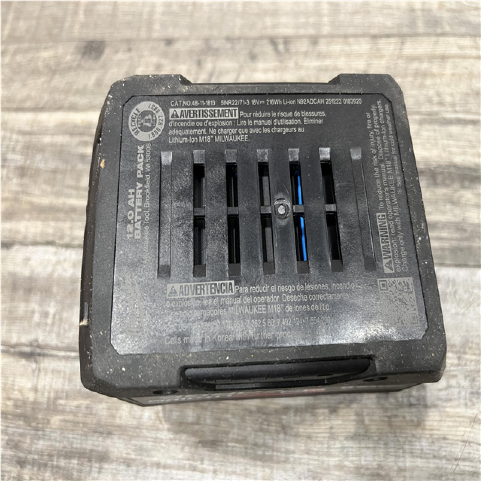 AS-IS Milwaukee 18V Lithium-Ion REDLITHIUM FORGE HD 12.0 Ah Battery Pack
