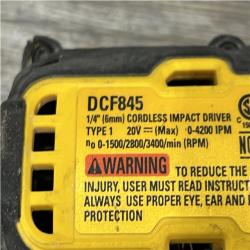 AS-IS DEWALT 20-Volt Maximum XR Lithium-Ion Cordless Brushless 1/4 in. 3-Speed Impact Driver Kit