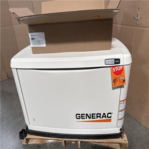 California AS-IS Generac Guardian 14kW Generator  includes Automatic Transfer Switch