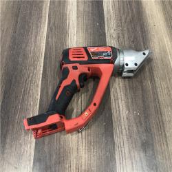 AS-IS Milwaukee 18-Volt Lithium-Ion Cordless 18-Gauge Double Cut Metal Shear (Tool-Only)
