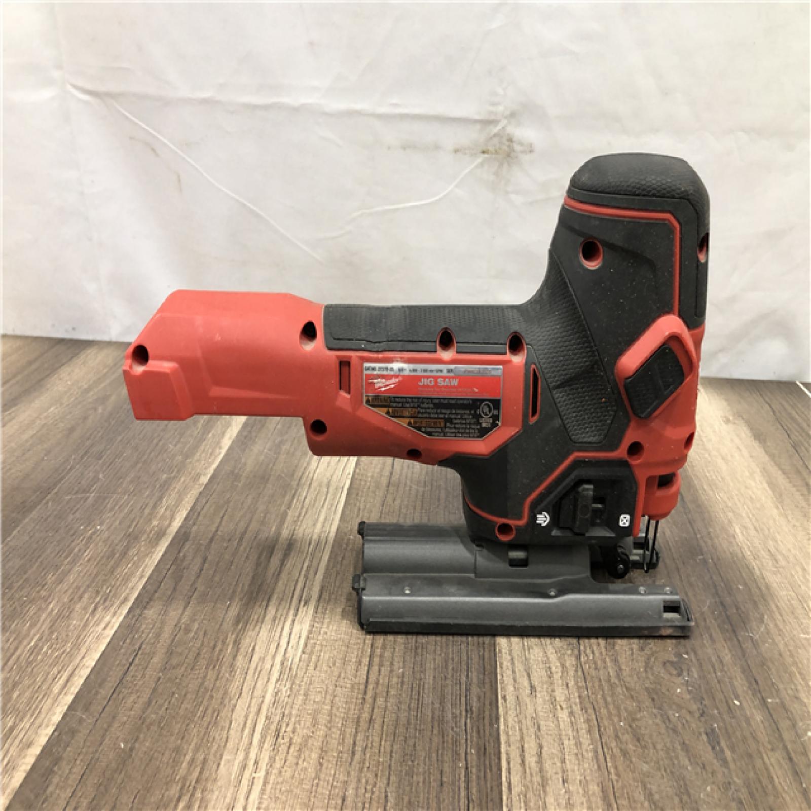 AS-IS Milwaukee FUEL 18V Lithium-Ion Brushless Cordless Barrel Grip Jig Saw (Tool Only)